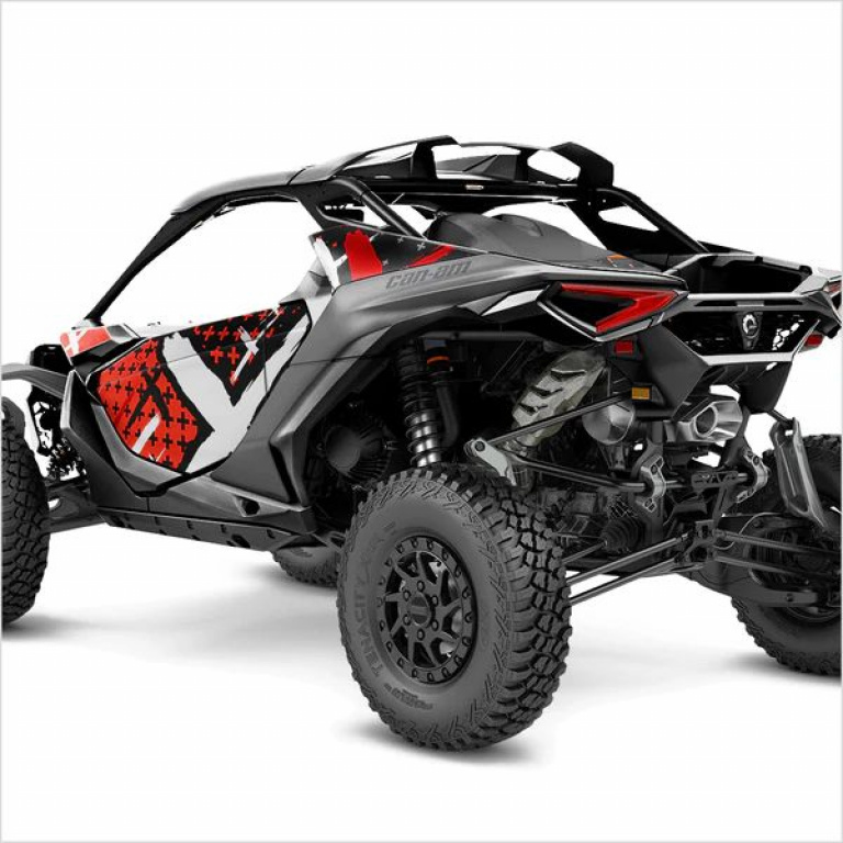 X-Design Red S Version for Can-Am Maverick R 2 Doors
